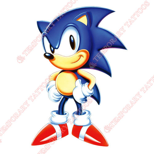 Sonic the Hedgehog Customize Temporary Tattoos Stickers NO.5320
